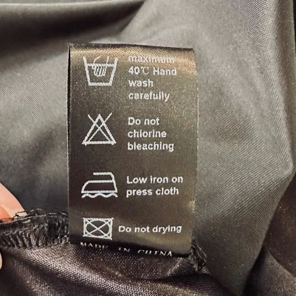 Dark In Love Black Velvet Gothic Mermaid Maxi Skirt with Lace Appliqué - Picture 9 of 9